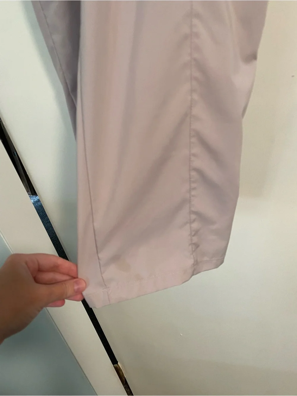 WORN ONCE Nike High Waist Active Wear Pants Women’s L Light Pink Workout Gym